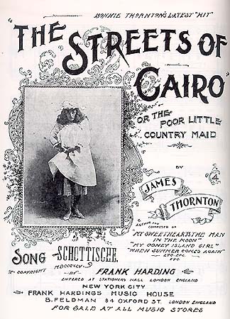 Streets of Cairo Sheet Music Cover